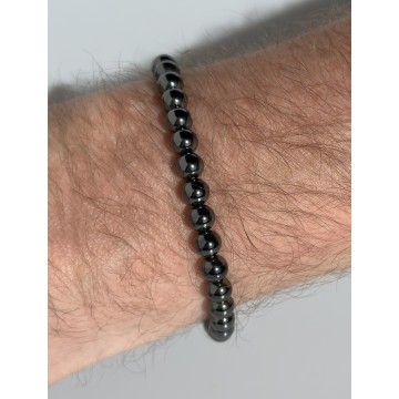 Hæmatit Armbånd Krystal Armbånd Til Mænd Godkarmashop - Christian Emig Armbånd