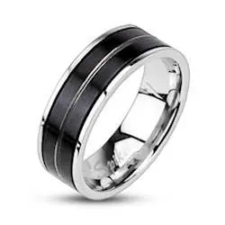Ayer Rustfri Stål Ring - Fingerringe