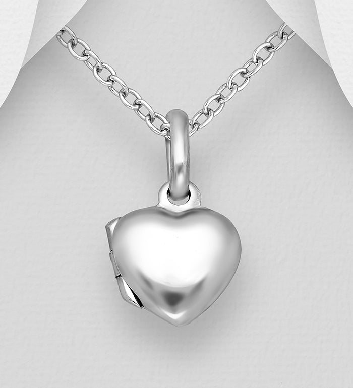 Halskæde Med Hjerte Medaljon - Luxbaby.dk Halskæder  - 1493489254498