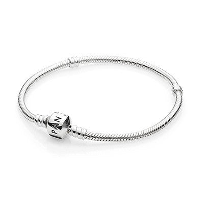 Pandora Klassisk Moments Slangekæde Armbånd 590702hv - Pandora Armbånd