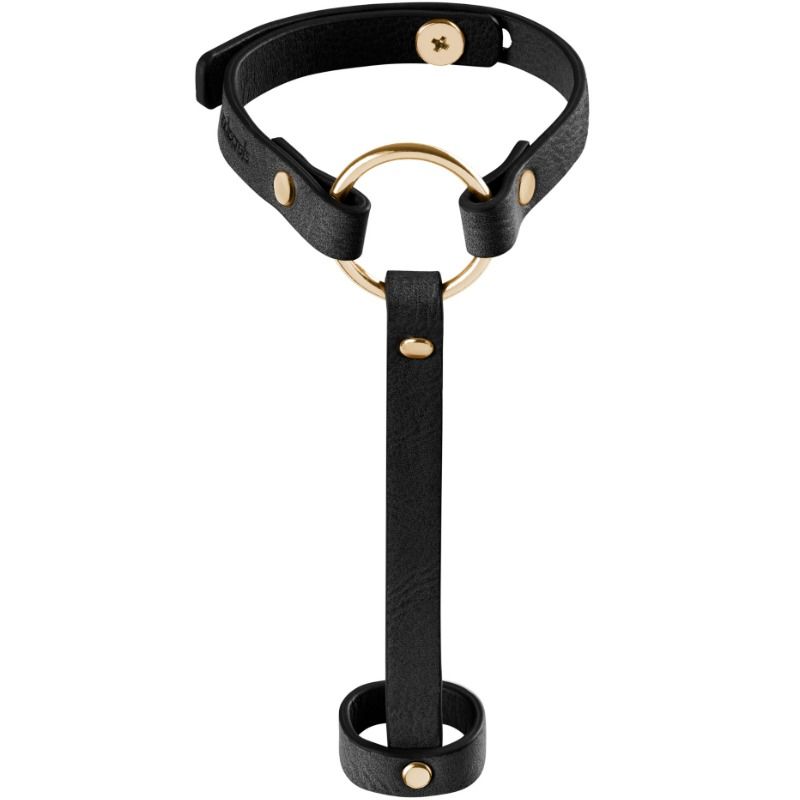 Sort Bijoux Maze Bijoux Indiscrets Maze Bracelet Hand Harness Black - Bijoux Maze Armbånd  - 08436562011451