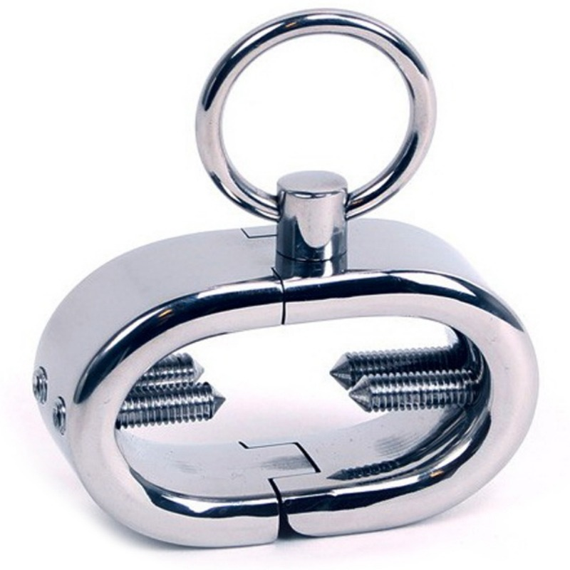 Metal Hard Testicle Bracelet - Metal Hard Armbånd  - 08435565914431