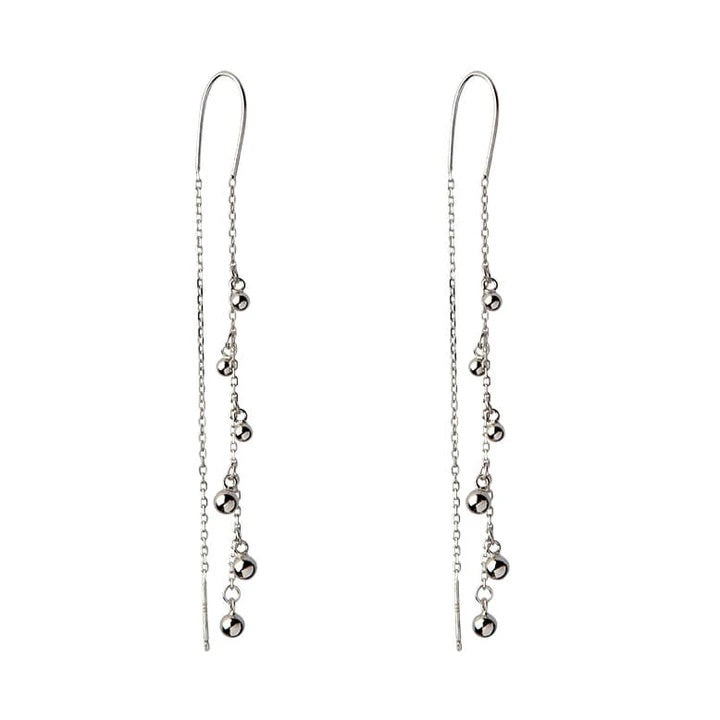 Pure Mind Jeg Sølv øreringe Med Kæde Fra Pernille Aalund Jees - A Pure Mind Øreringe  - 1233690116549