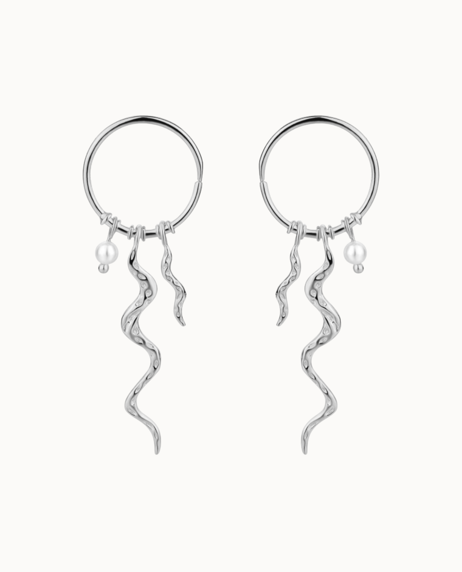 Kailani Earrings Sølv - Nava Copenhagen Øreringe  - 05715461000654