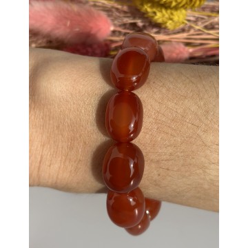 Karneol Nugget Armbånd Karneol Godkarmashop - Armbånd