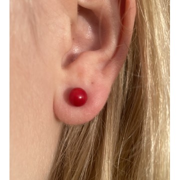 Koral øreringe Godkarmashop - Christian Emig Øreringe