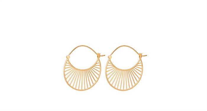 Pernille Corydon Daylight Forgyldt - Øreringe  - 5711980037409