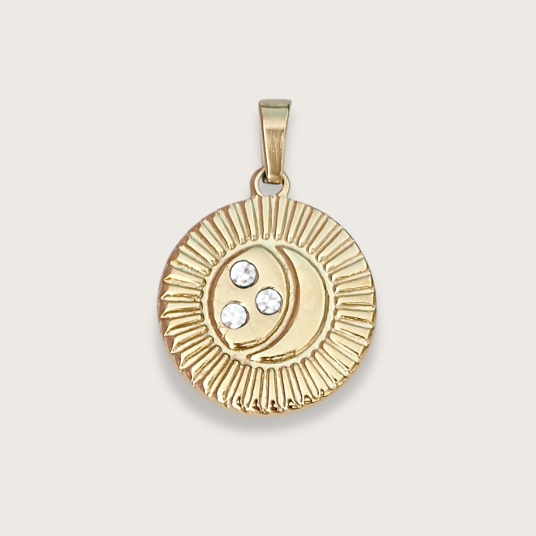 Belle Nuit Vedhæng Guldbelagt - Chant Du Matin Halskæder