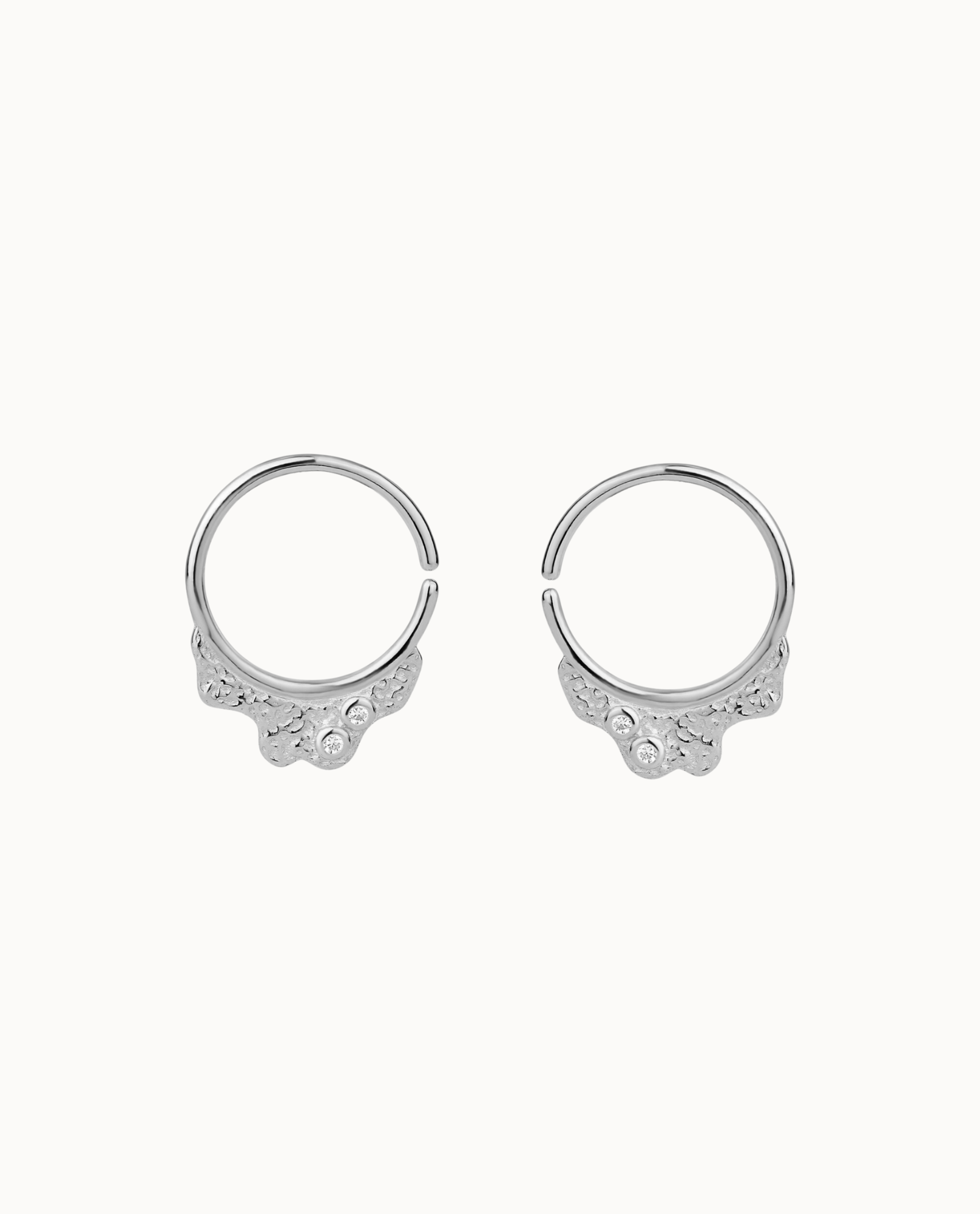 Manami Earrings Sølv - Nava Copenhagen Øreringe  - 05715461002283