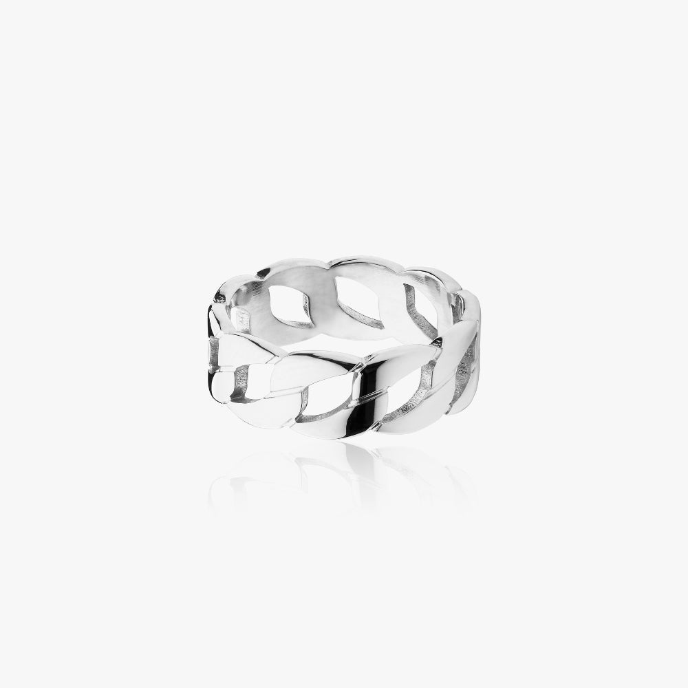 Marinens Ring Sølvbelagt - Fingerringe