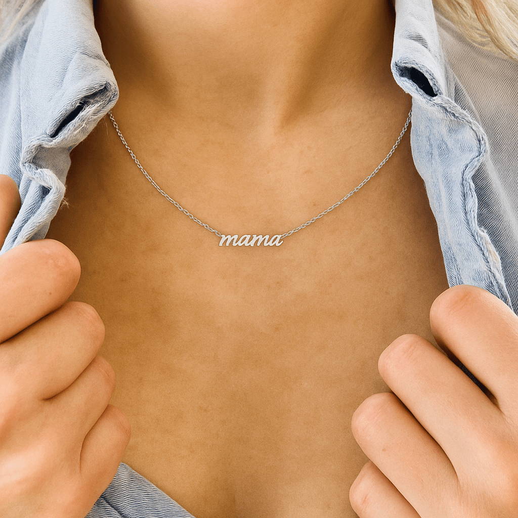 Motherlove Mama Halskæde Sølv Buump Jewelry Buump - Buump Halskæder