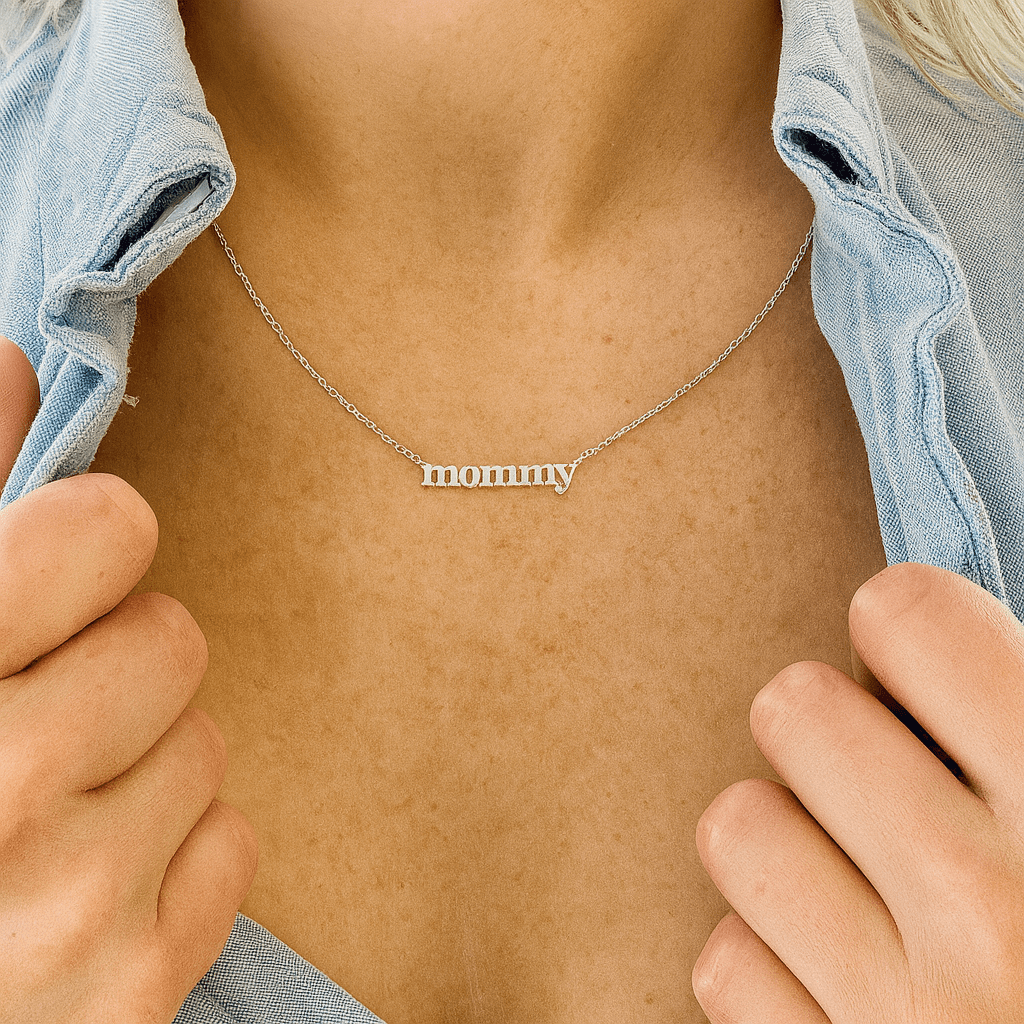 Motherlove Mommy Halskæde Sølv Buump Jewelry Buump - Buump Halskæder