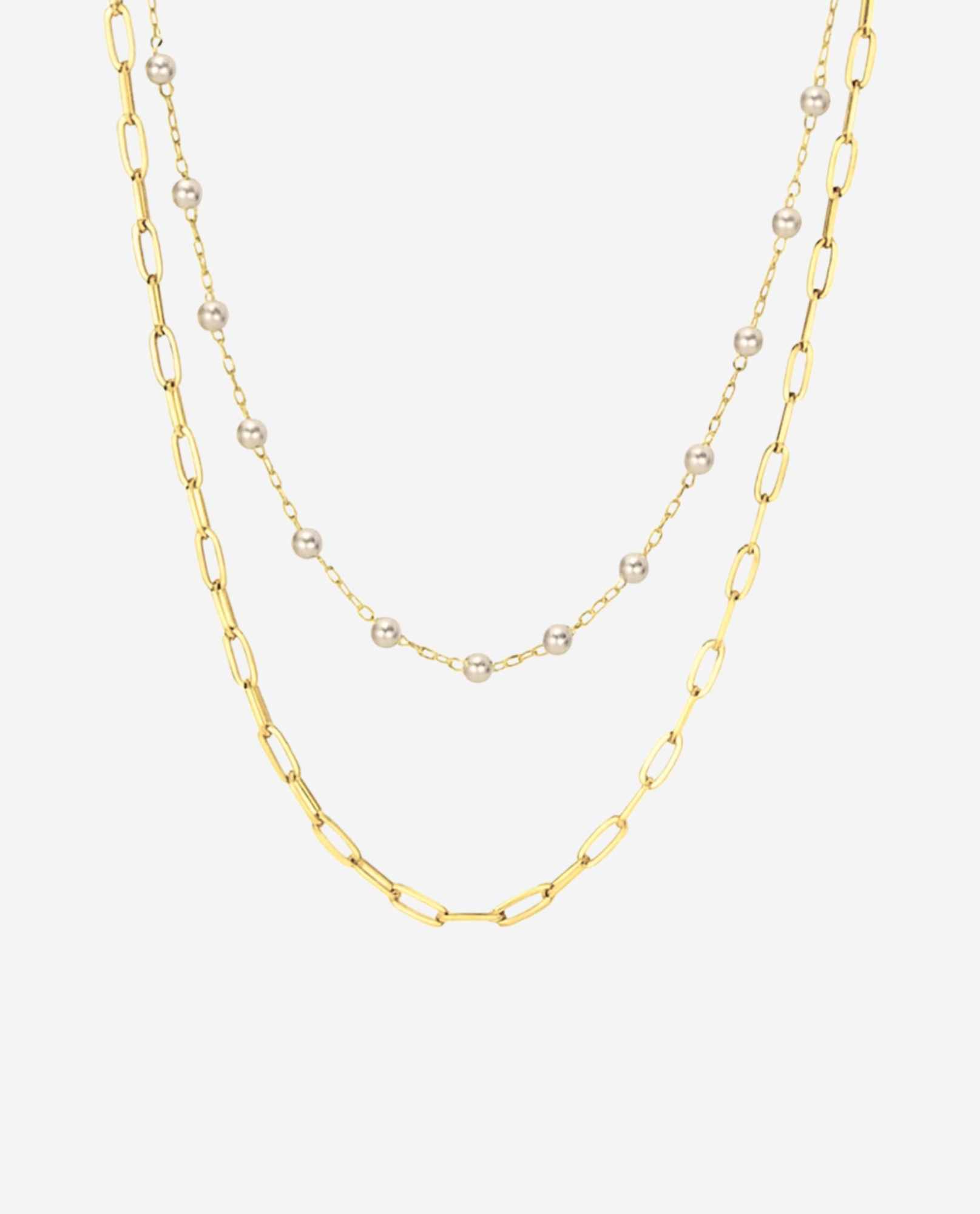 Noor Necklace Forgyldt - Khaai Studio Halskæder
