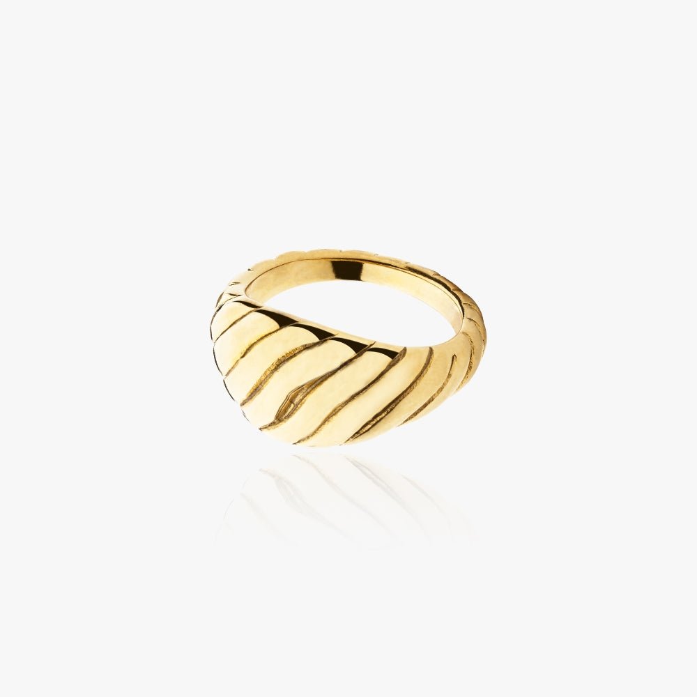 Olivia Zephyr Ring 14k Guldbelagt - Fingerringe