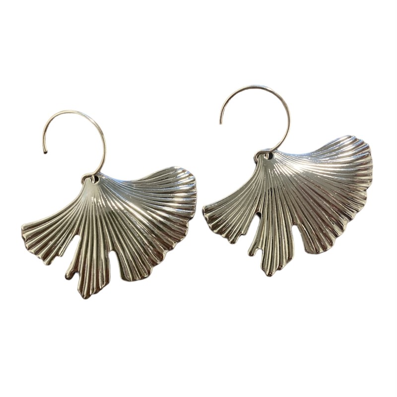 Creol Friihof Siig Sølvbelagt Fan - Friihof + Siig Øreringe