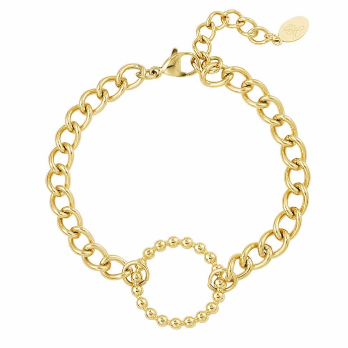 Link Ring Armbånd ædelstål - Armbånd