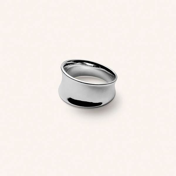 Pernille Corydon Reflection Ring Forsølvet Messing - Fingerringe