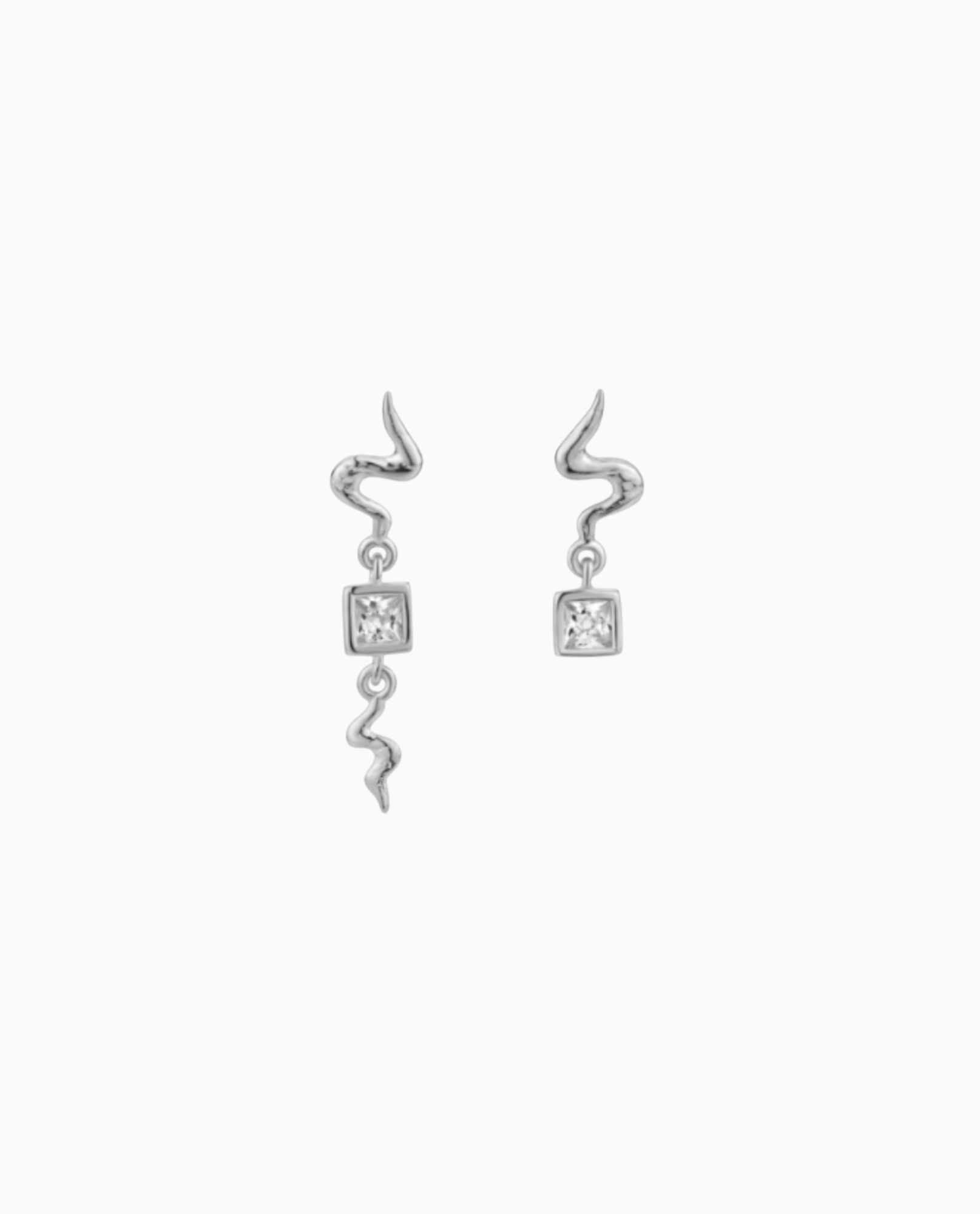 Sereia Earrings Sølv - Nava Copenhagen Øreringe  - 05715461002467