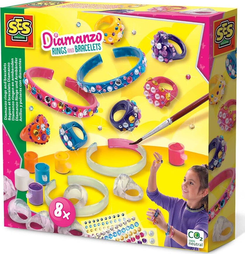 Ses Creative Diy Armbånd Ringe Diamanzo - Ses Creative Armbånd  - 8710341147068
