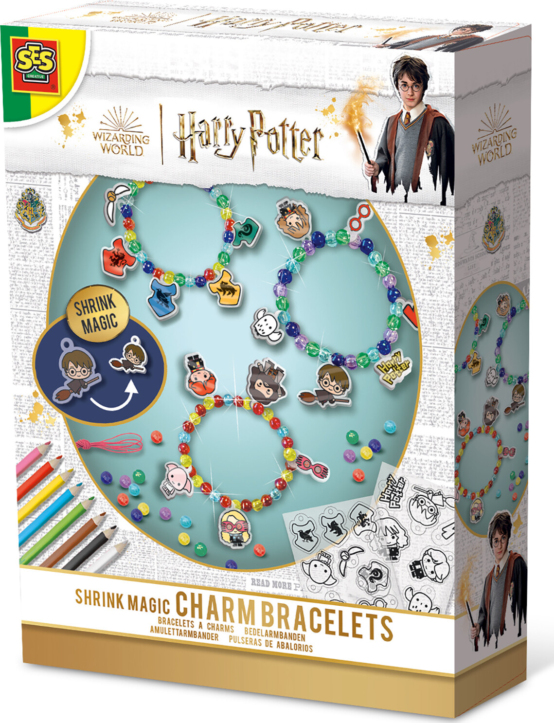 Ses Creative Krympeplast Armbånd Harry Potter - Ses Creative Armbånd  - 8710341093433