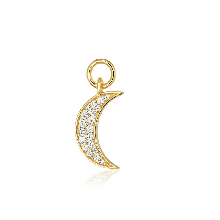 Sif Jakobs Luna Hoop Charm ørerings Vedhæng Ch2380 - Sif Jakobs Øreringe