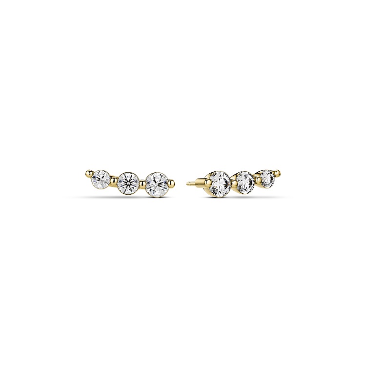 Sif Jakobs Tiara Piccolo øreringe Guld Labgrown Diamant E2518 - Sif Jakobs Øreringe