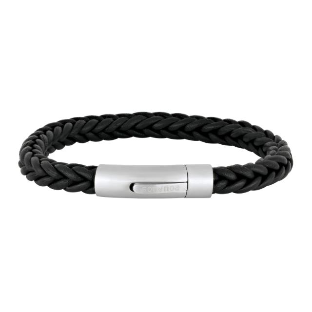 Sort Son Noa Armbånd Flettet Læder 80970259119 - Son Of Noa Armbånd