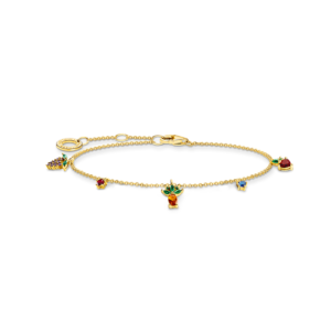 Thomas Sabo Charm Fruit Gold Armbånd - Armbånd  - 4051245501285