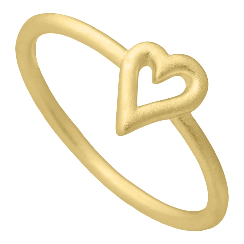 Ring Heart Str - Aqua Dulce Fingerringe  - 5715446413455