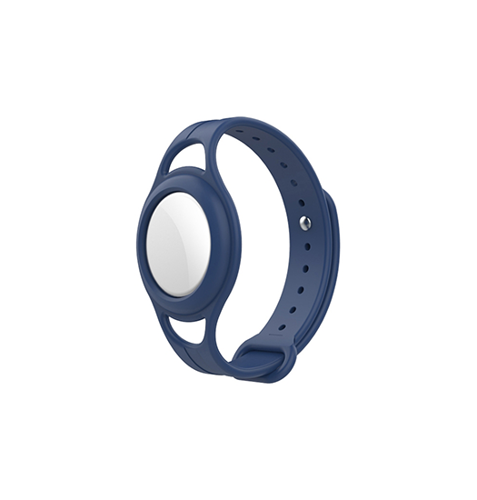 Airtag Muturalamptrade Silikone Armbånd Til Børn Blå - Armbånd