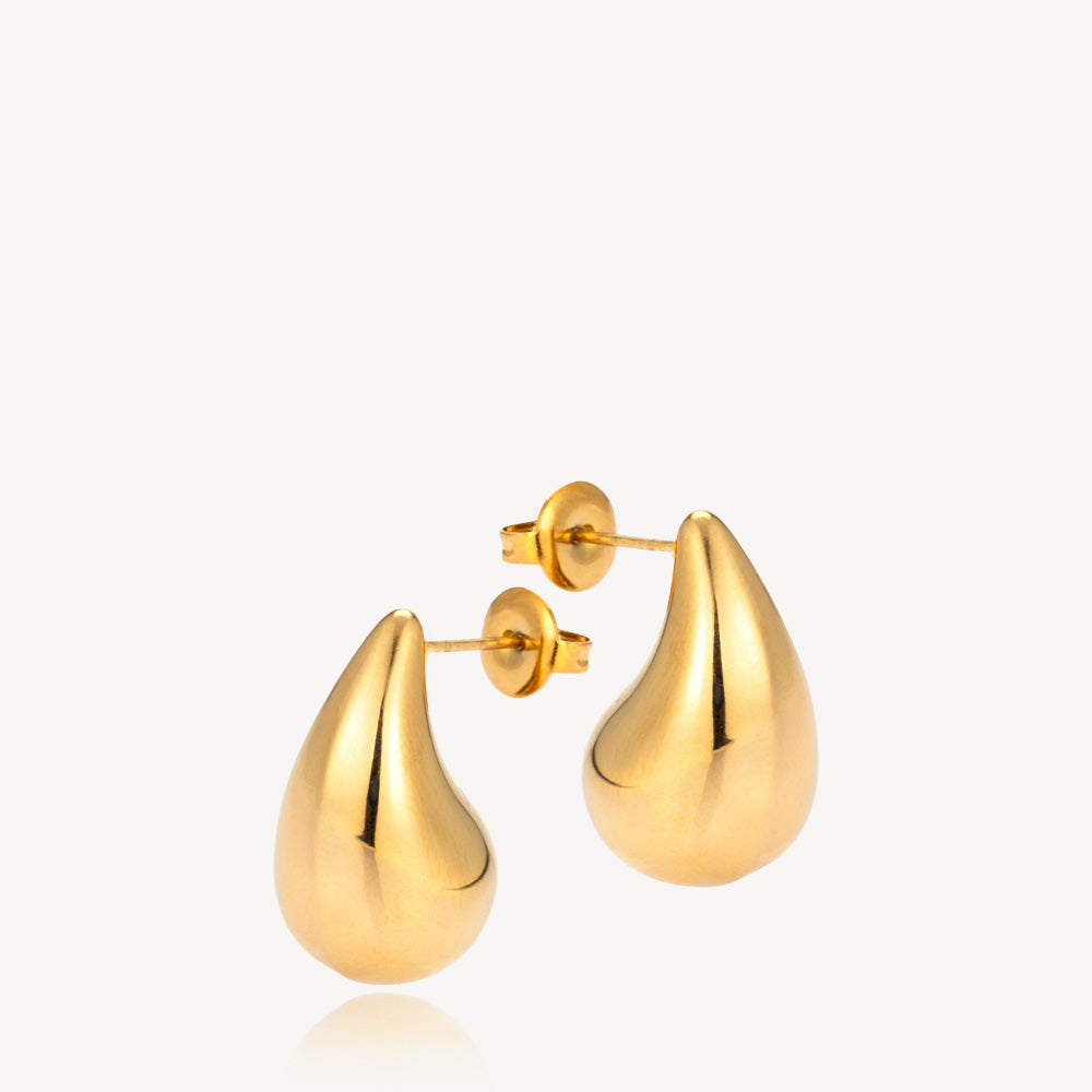 Guld Drops Ørestikker Forgyldt - Sistie2nd Øreringe