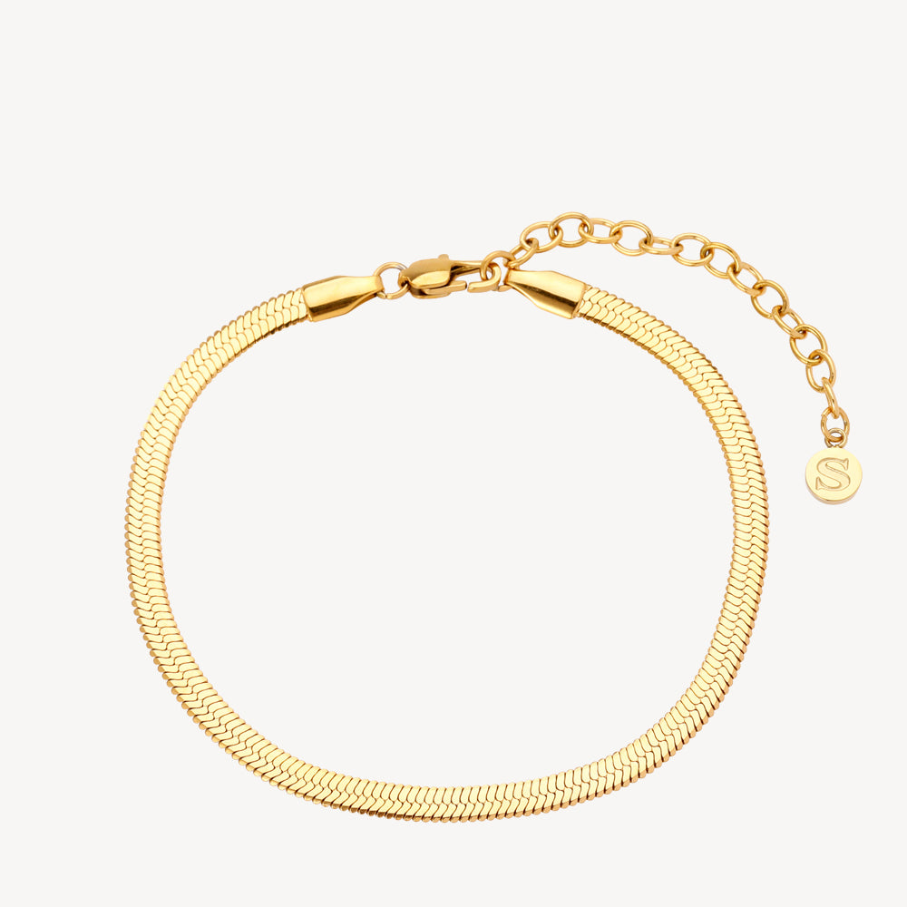 Guld Snake Armbånd Forgyldt - Sistie2nd Armbånd