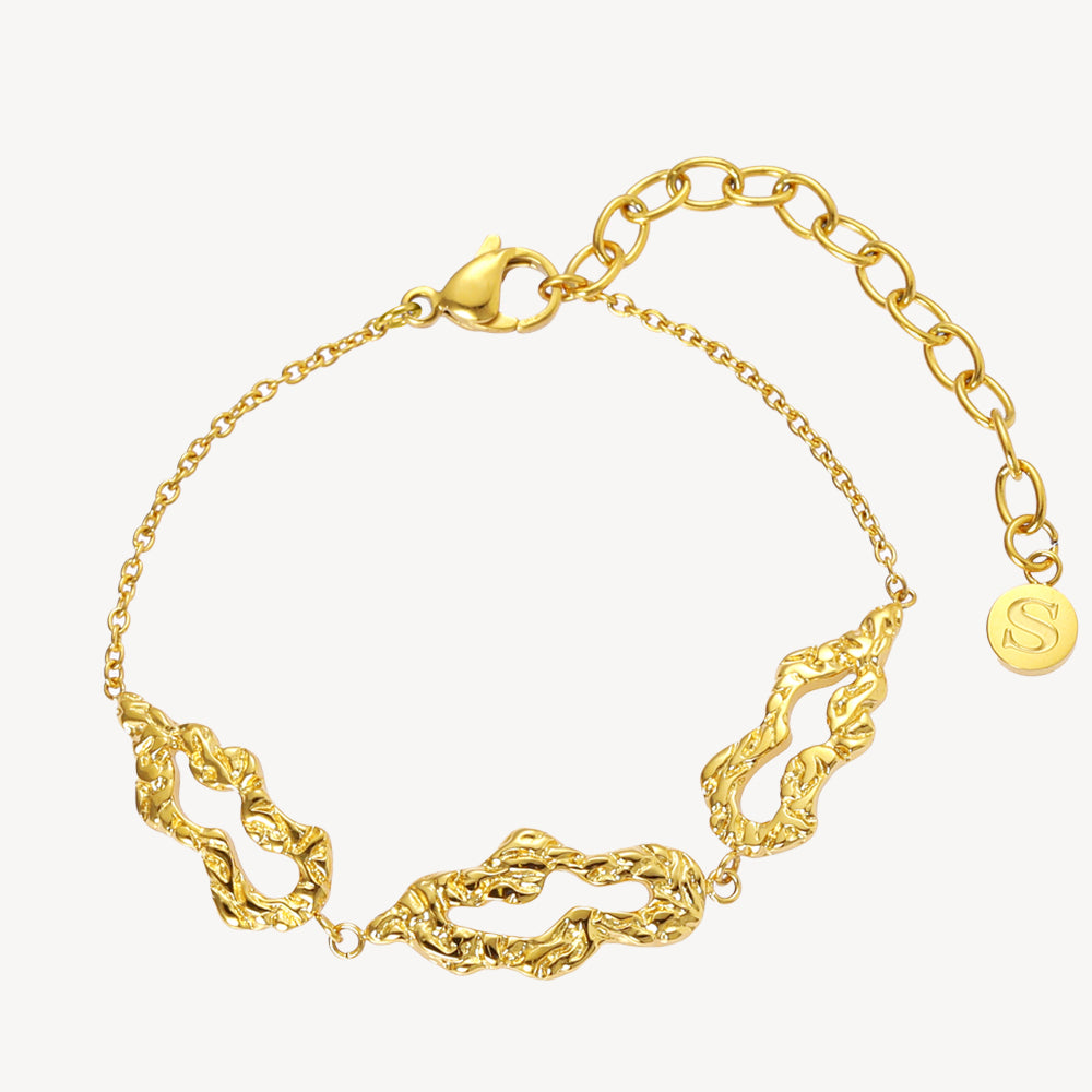 Guld Echo Armbånd Forgyldt - Sistie2nd Armbånd