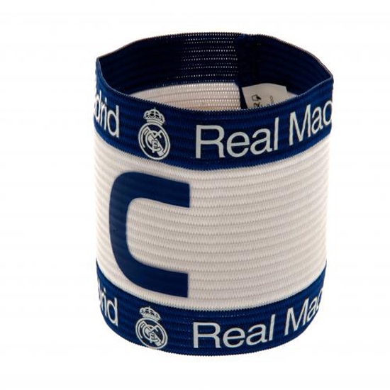 Hvid Real Madrid Captains Armband Blue White One Size - Armbånd  - 5037970044500