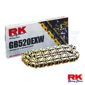 Guld Quad Ring Kæde Gb520exw102 - Rk Fingerringe