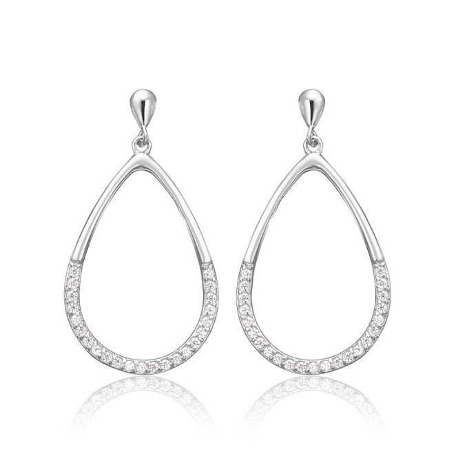 Ørestik Med Zirkonia - Blicherfuglsang Ørestikkere