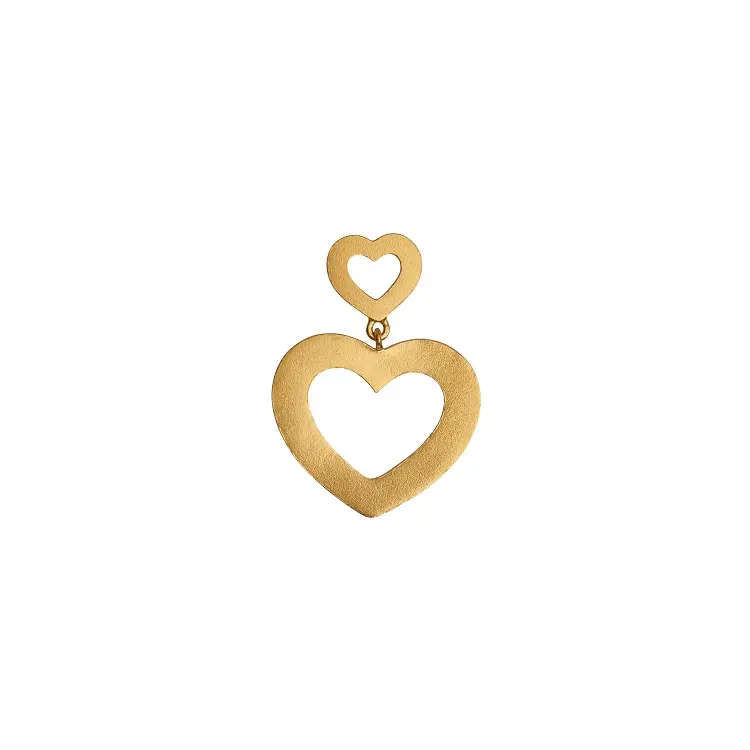 Stine Open Love Hearts ørering 1381 - Stine A Øreringe