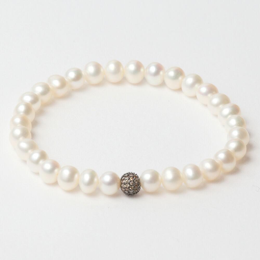 Hvid Armbånd Dame Lancaster Sterlingsølv Med Zirkoner - Lancaster Armbånd  - 8059519896941