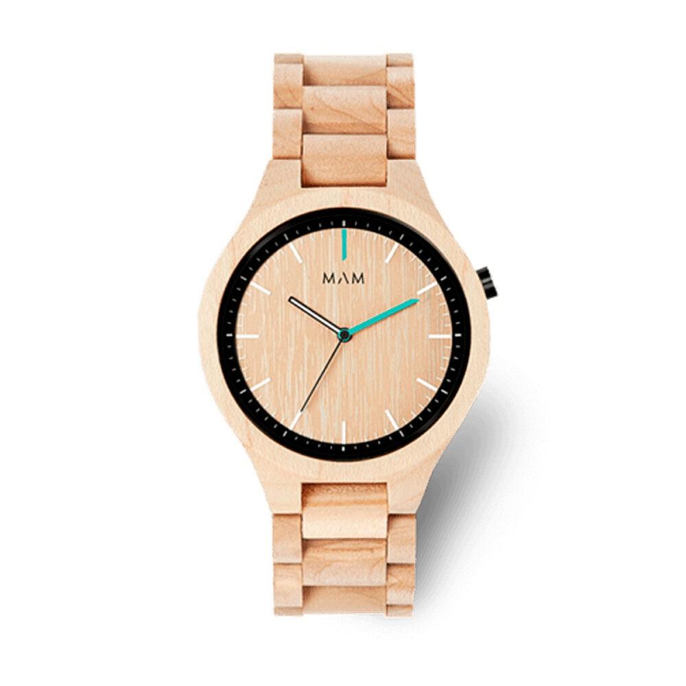 Mam Unisex Armbåndsur Mam698 Træ - Mam Armbånd  - 8436564886989