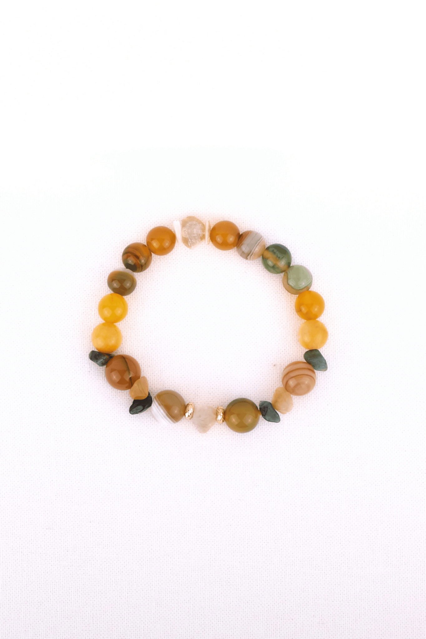 EfterÅr Håndlavet Armbånd Gyldne Nuancer - Parol Armbånd