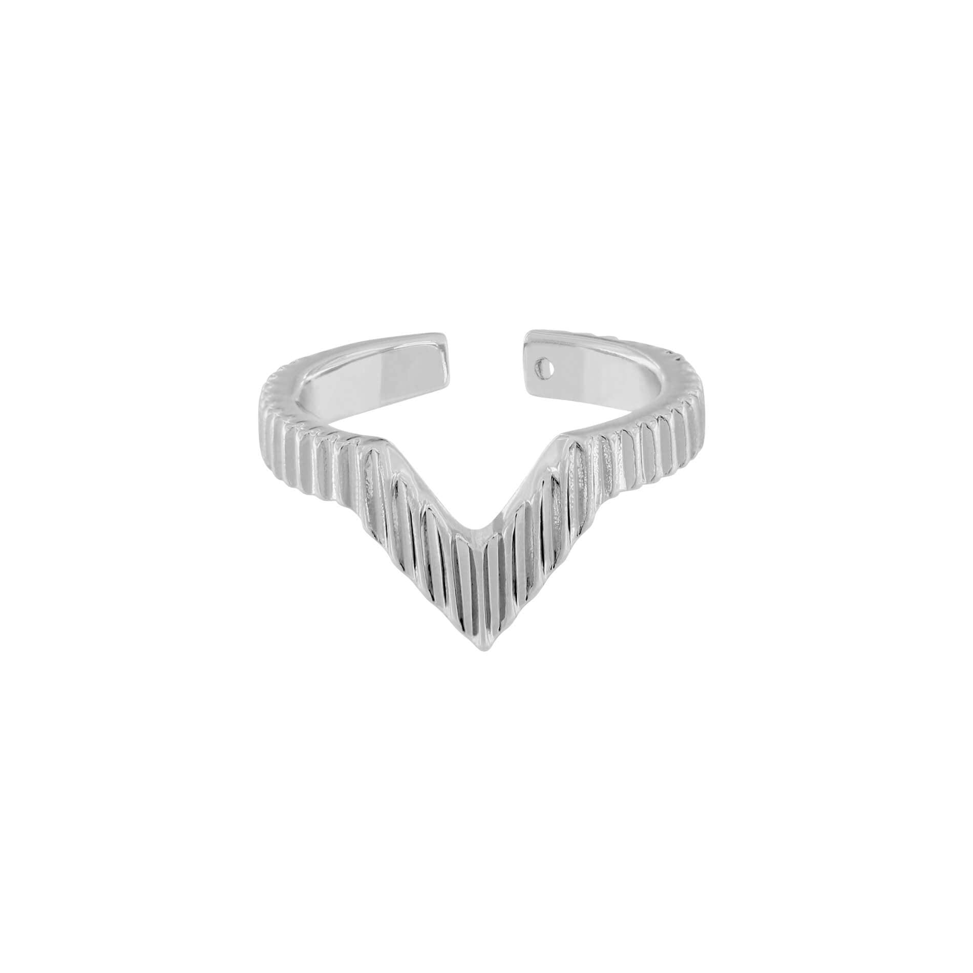 Bjrk Ring Rhodium - Fingerringe