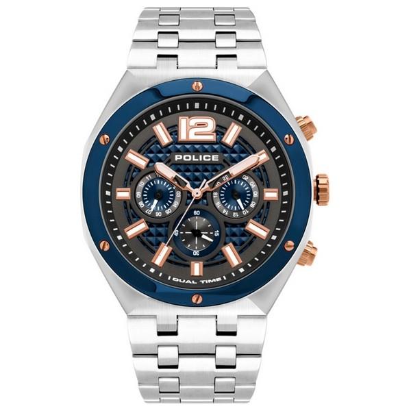 Herreur Police 15995jstbl61m Rustfrit Stål - Police Armbånd  - 4895220916264