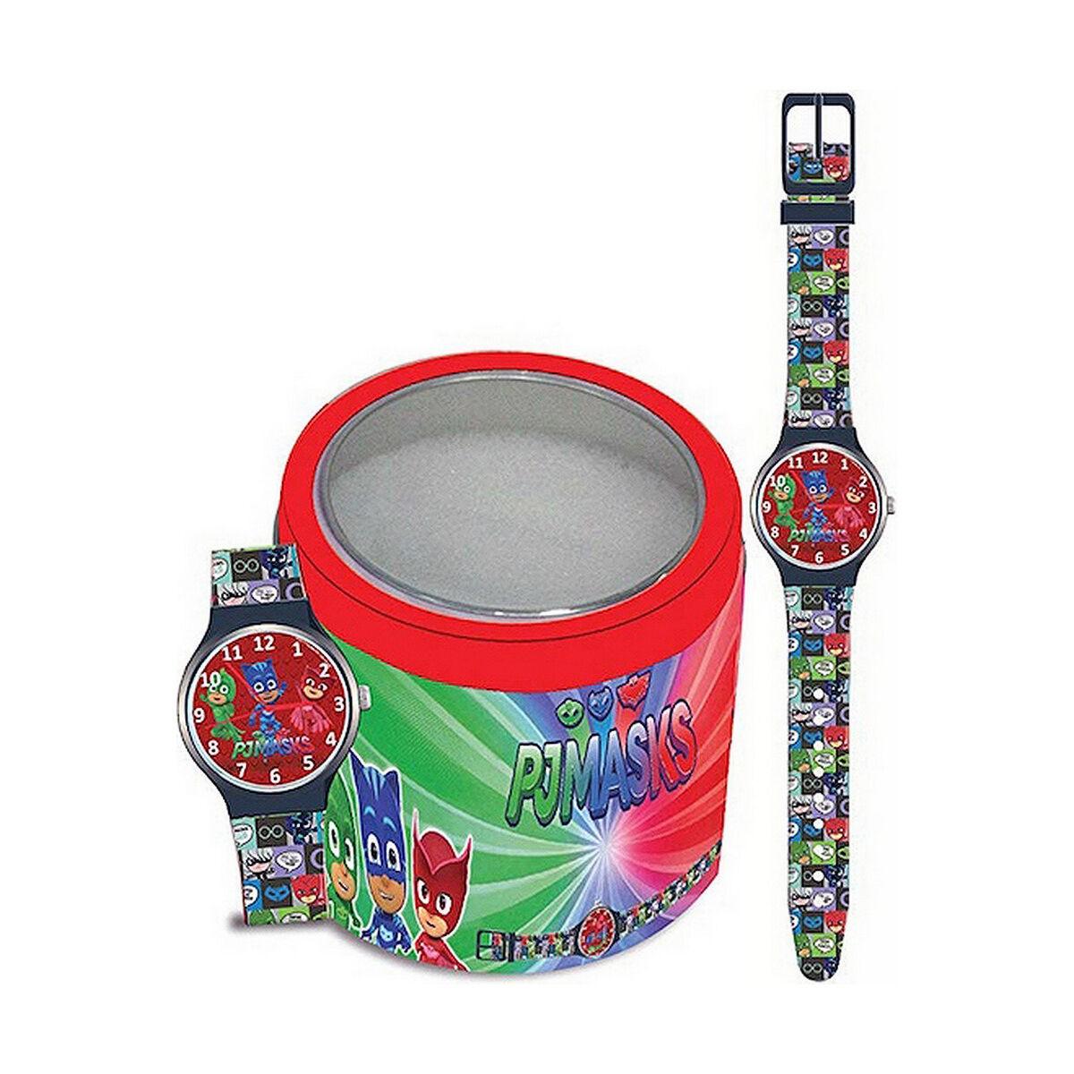 Masks Armbåndsur Til Børn Tinbox - Pj Masks Armbånd  - 5205698233593