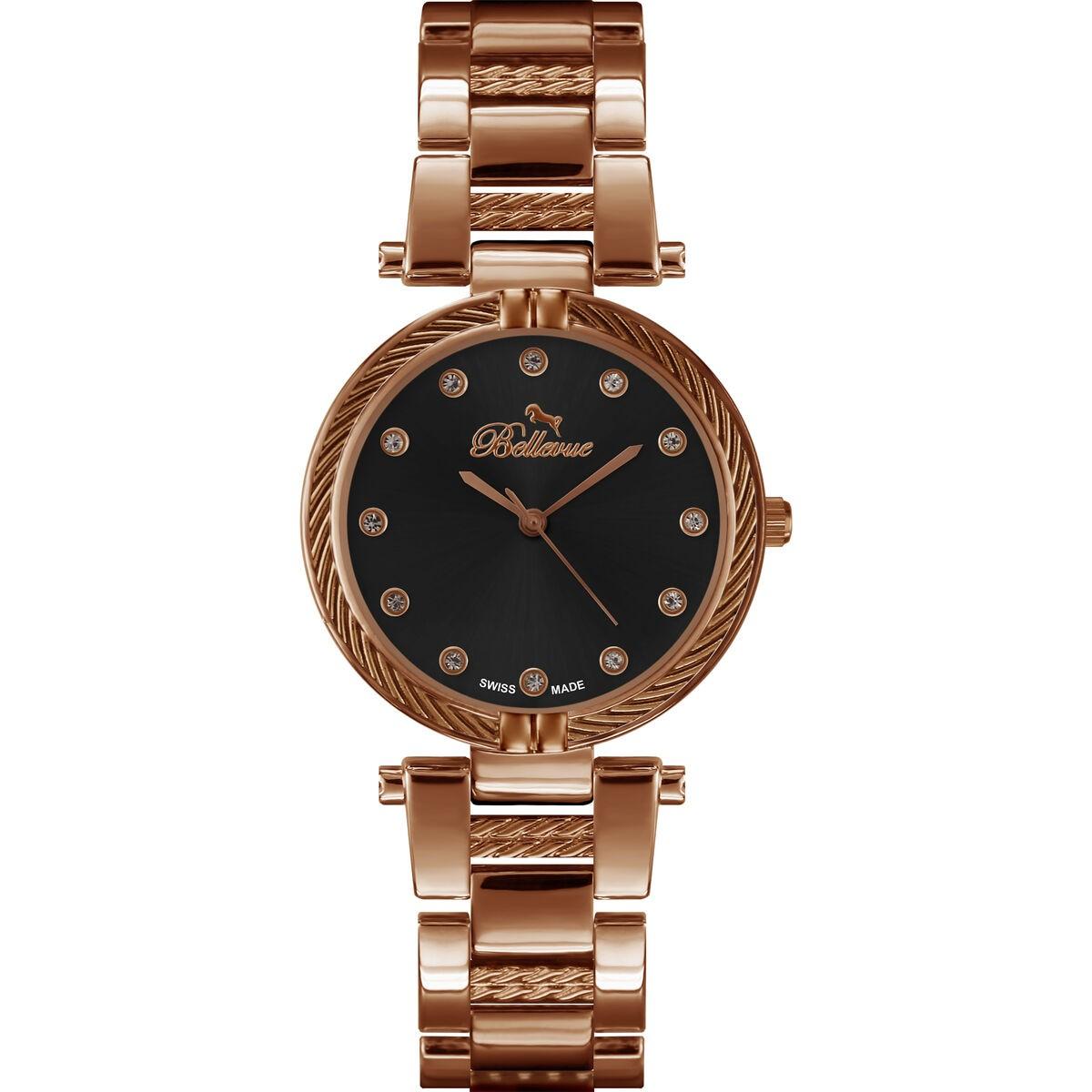 Rosa Dameur Bellevue D26 Guld - Bellevue Armbånd  - 7640166932536