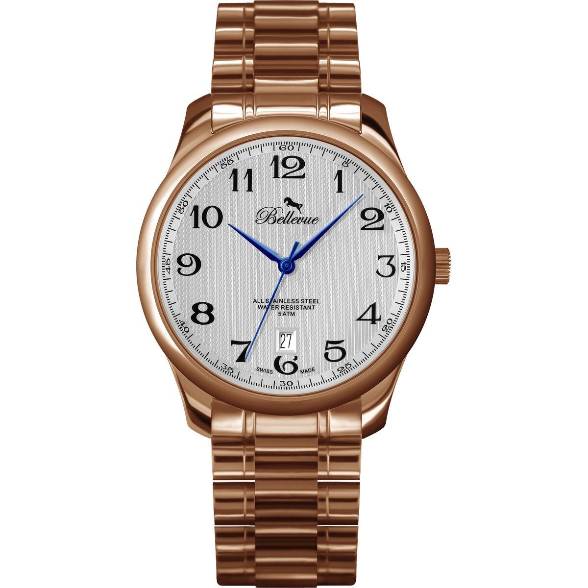 Rosa Dameur Bellevue Armbåndsur Stål - Bellevue Armbånd  - 7640251010491