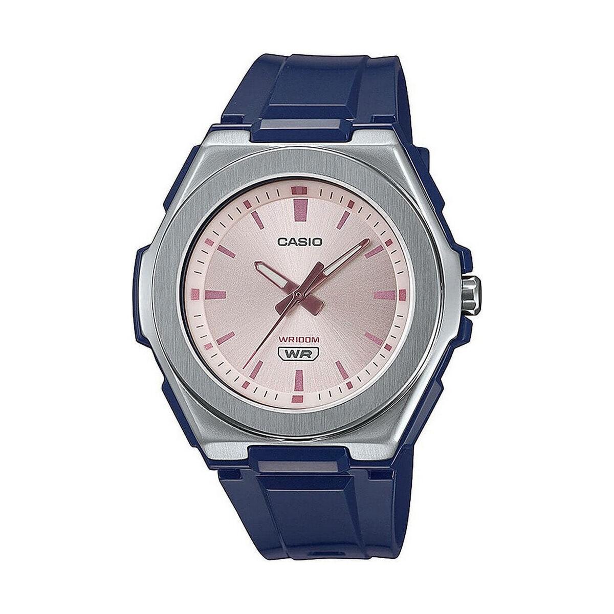 Pink Armbåndsur Casio Sport Classic Unisex Skive Blå Rem - Casio Armbånd  - 4549526299261