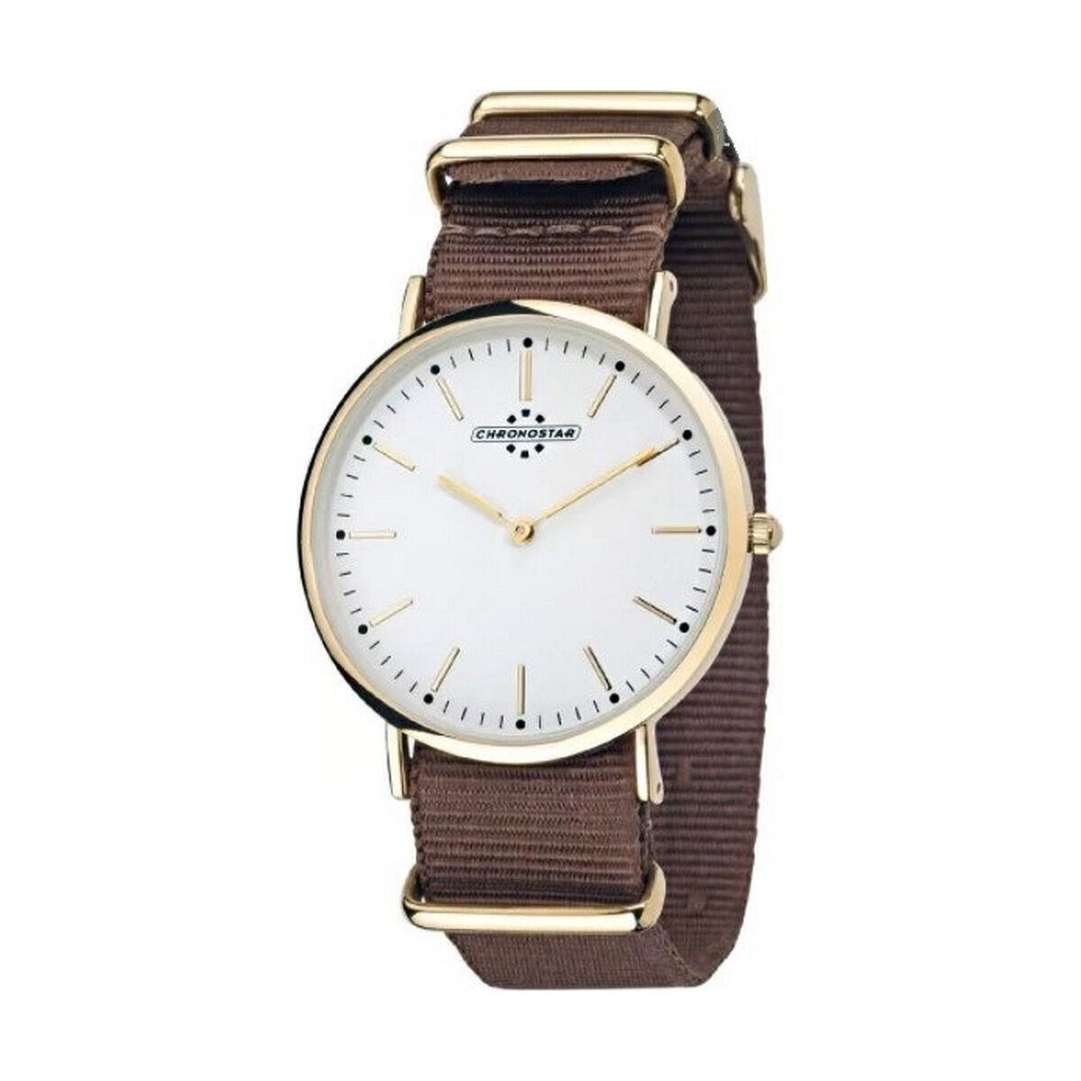 Chronostar Preppy Herreur Kvarts Tekstilrem - Chronostar Armbånd  - 8033288718710