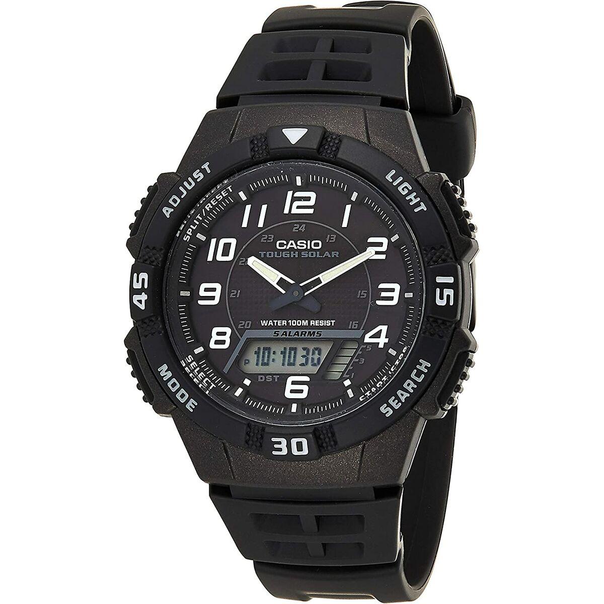 Sort Casio Herreur S800w 1bvef Armbåndsur Til Mænd - Casio Armbånd - 4971850948179
