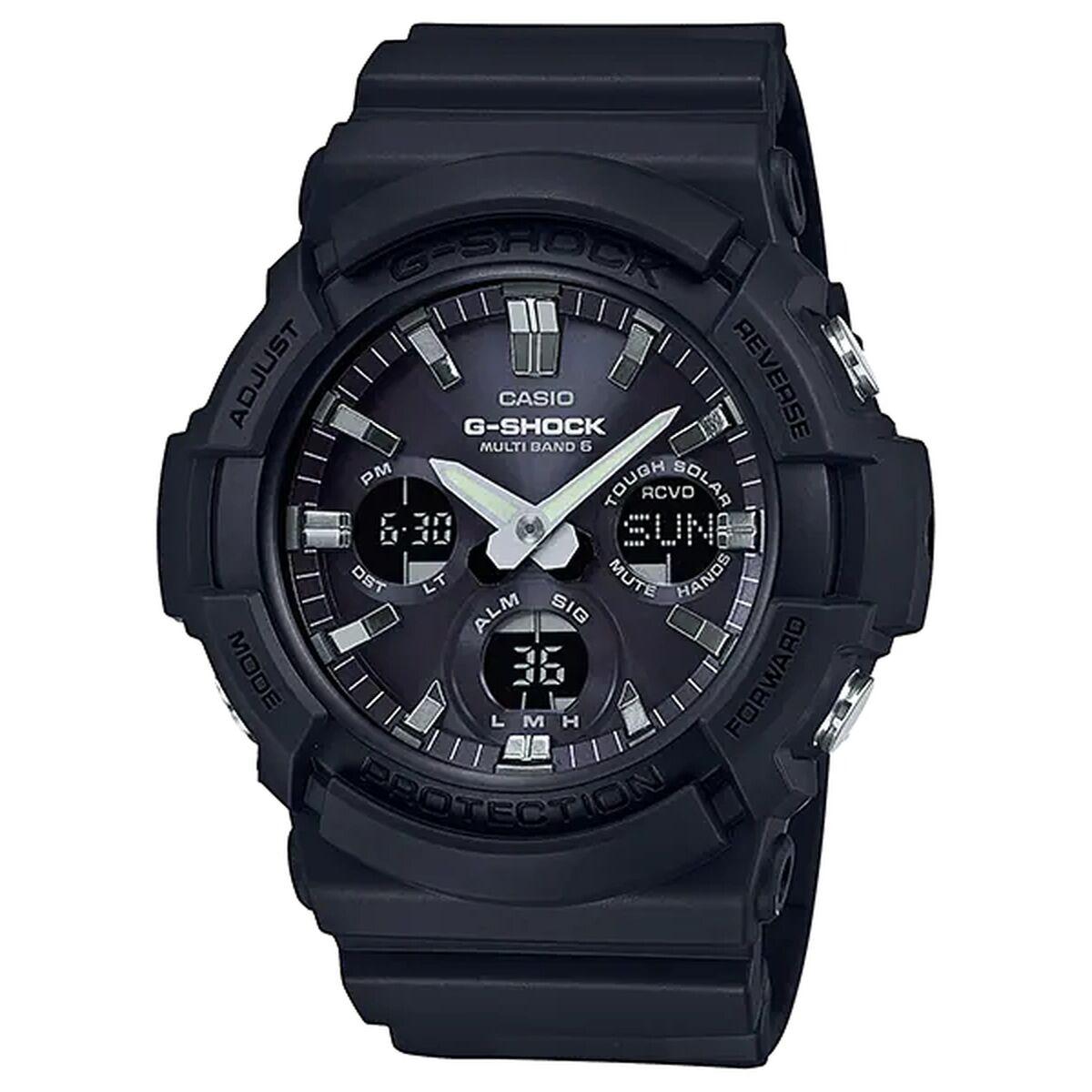 Sort Armbåndsur Casio Shock Gaw 100b 1aer Unisex - Casio Armbånd  - 4549526163524