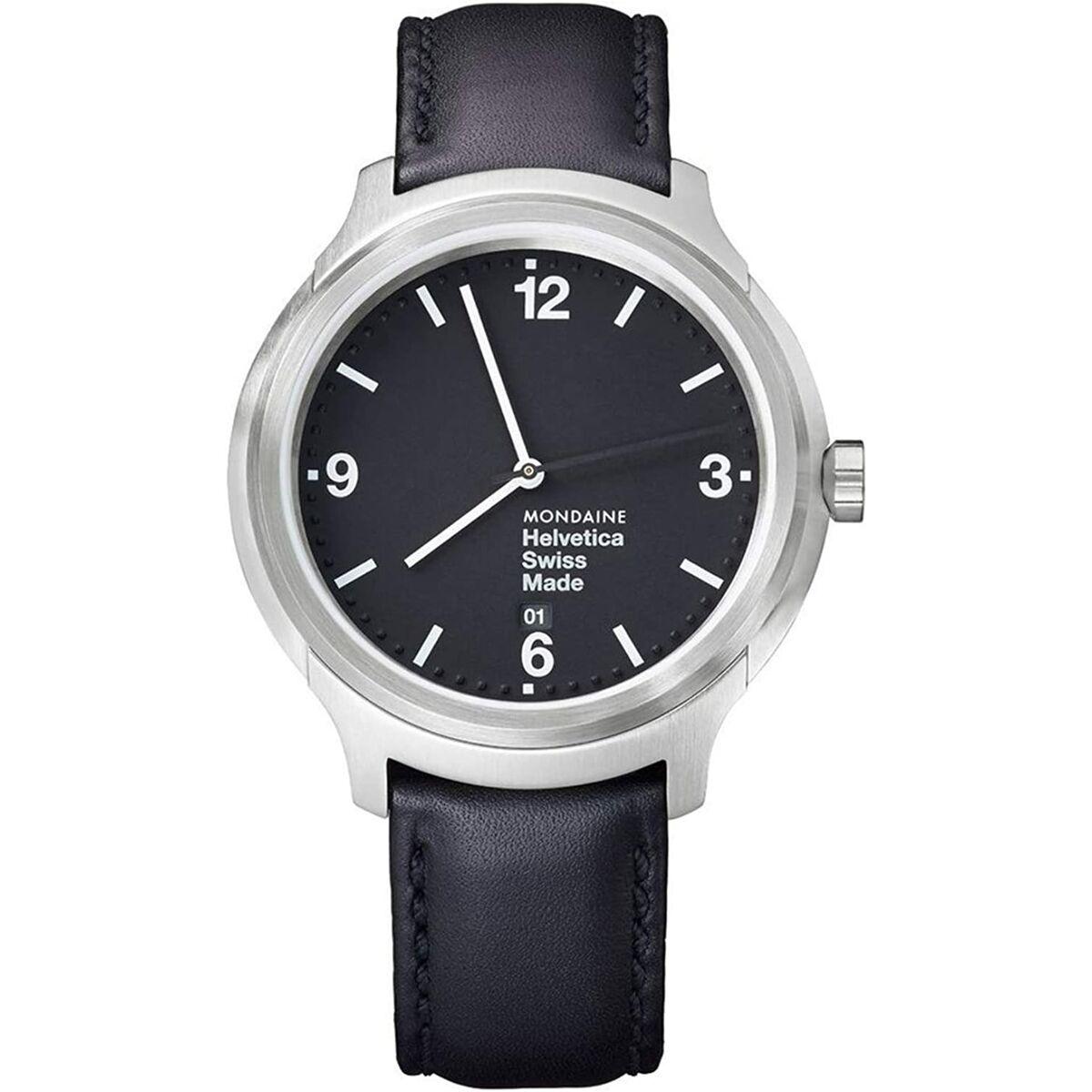 Herreur Til Mænd Mondaine Helvetica Bold - Mondaine Armbånd  - 7611382578136